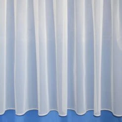 Dunelm By The Metre Plain Leaded Net Curtain Fabric -Best Curtain Shop 1000015779 alt01