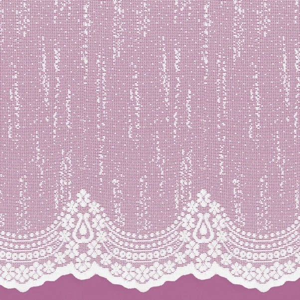 Dunelm By The Metre April Slot Top Lace Voile Fabric 3 Dunelm By The Metre April Slot Top Lace Voile Fabric - Image 3
