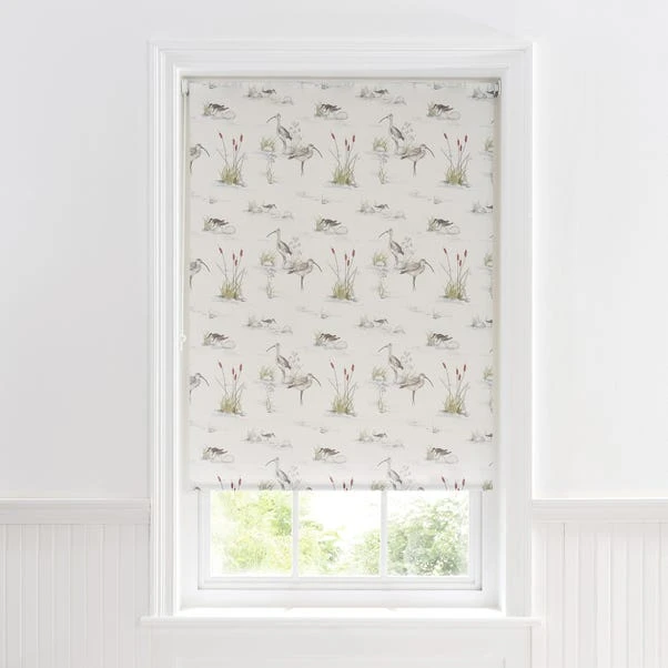 Dunelm Wading Birds Natural Moisture Resistant Daylight Roller Blind 3 Dunelm Wading Birds Natural Moisture Resistant Daylight Roller Blind - Image 3