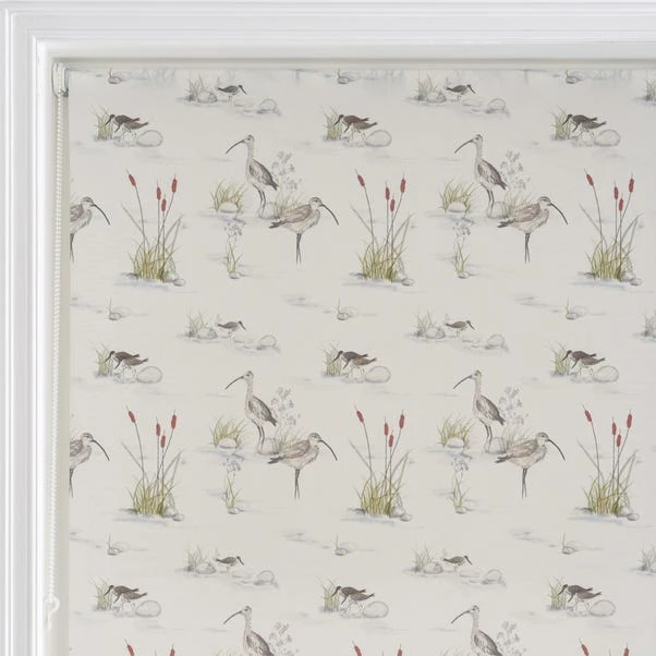 Dunelm Wading Birds Natural Moisture Resistant Daylight Roller Blind 6 Dunelm Wading Birds Natural Moisture Resistant Daylight Roller Blind - Image 6