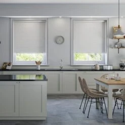 Dunelm 50mm Slats Room Darkening White Venetian Blind 10 Dunelm 50mm Slats Room Darkening White Venetian Blind -Best Curtain Shop 1000148512 alt04