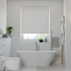 Dunelm 50mm Slats Room Darkening White Venetian Blind 11 Dunelm 50mm Slats Room Darkening White Venetian Blind -Best Curtain Shop 1000148512 alt05