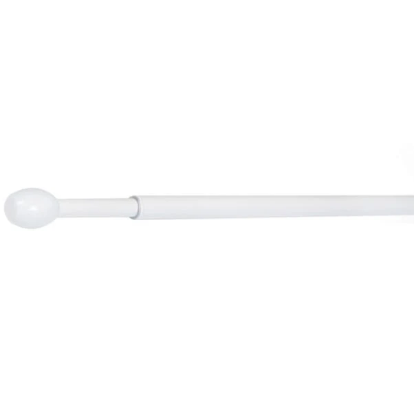 Dunelm Extendable White Tension Rod 1 Dunelm Extendable White Tension Rod