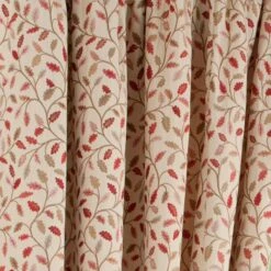 Luxury Collection Heritage Glava Terracotta Pencil Pleat Curtains -Best Curtain Shop 30095526 alt02