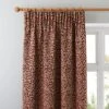 Luxury Collection Willow Red Pencil Pleat Curtains