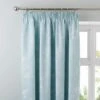 Dunelm Eden Duck-Egg Thermal Pencil Pleat Curtains