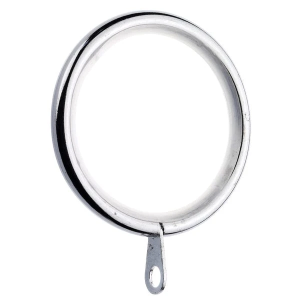 Dunelm Pack Of 6 Lined Metal Curtain Rings Dia. 28mm 1 Dunelm Pack Of 6 Lined Metal Curtain Rings Dia. 28mm
