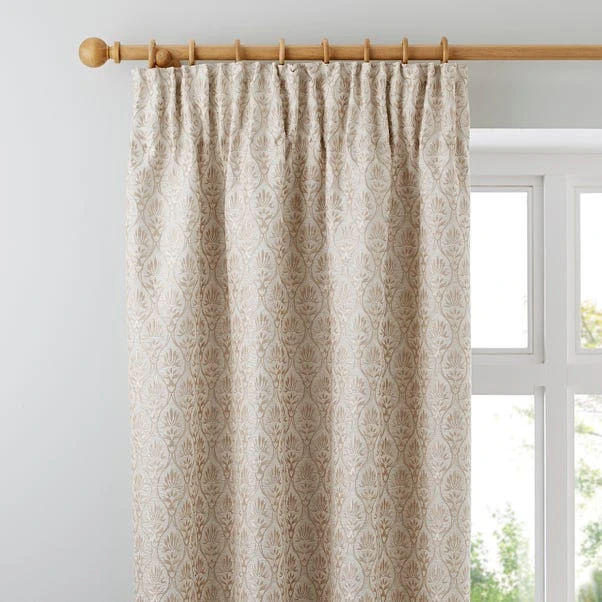 Luxury Collection Heritage Mulberry Cream Pencil Pleat Curtains 1 Luxury Collection Heritage Mulberry Cream Pencil Pleat Curtains