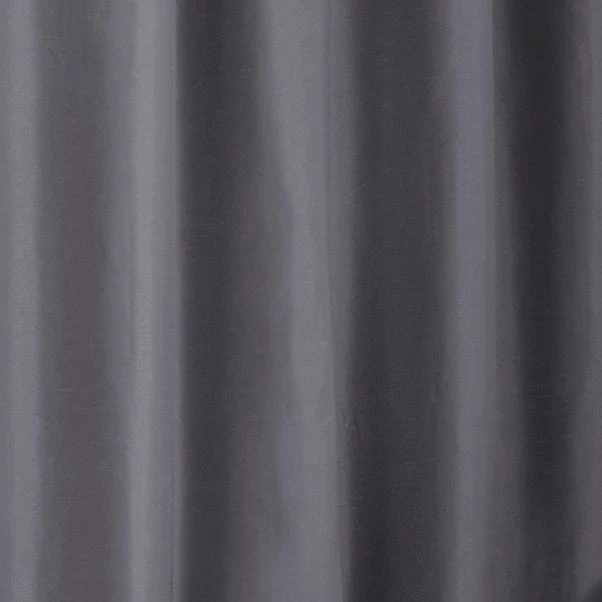 Dunelm Nova Charcoal Blackout Pencil Pleat Curtains 3 Dunelm Nova Charcoal Blackout Pencil Pleat Curtains - Image 3