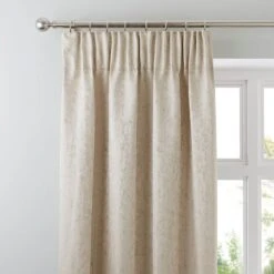 Dunelm Richmond Champagne Pencil Pleat Curtains