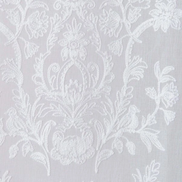 Dorma Winchester White Slot Top Single Voile Panel 3 Dorma Winchester White Slot Top Single Voile Panel - Image 3