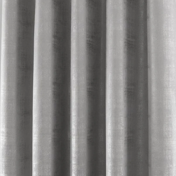 Luxury Collection Dante Silver Eyelet Curtains 3 Luxury Collection Dante Silver Eyelet Curtains - Image 3
