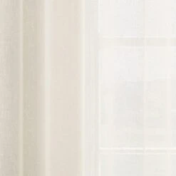 Dunelm Boucle Cream Slot Top Voile Panel -Best Curtain Shop 30629969 alt02