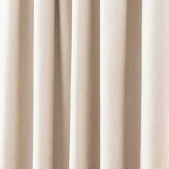 Dunelm Luna Brushed Natural Blackout Pencil Pleat Curtains 7 Dunelm Luna Brushed Natural Blackout Pencil Pleat Curtains -Best Curtain Shop 30631894 alt02