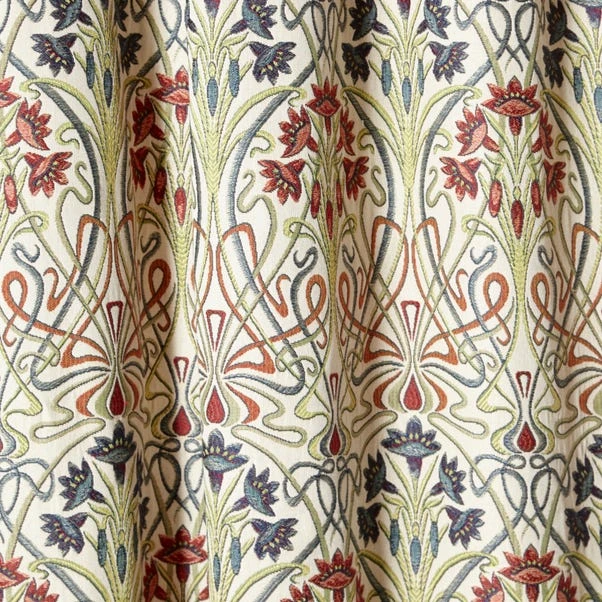 Dunelm Lucetta Jewel Pencil Pleat Door Curtain 3 Dunelm Lucetta Jewel Pencil Pleat Door Curtain - Image 3