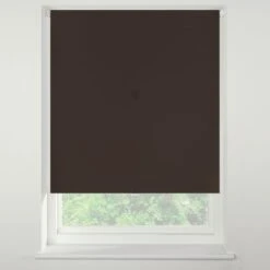 Swish Rich Cocoa Cordless Blackout Roller Blind