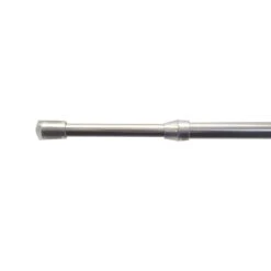 Dunelm Satin Silver Extendable Tension Rod