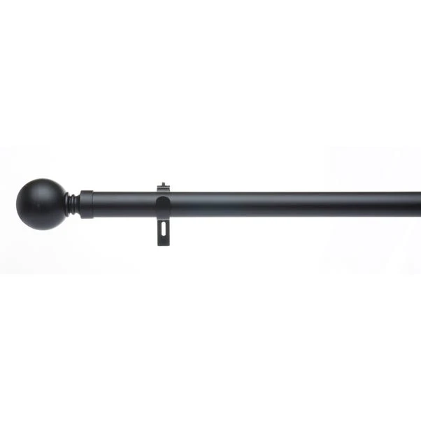 Dunelm Ashton Metal Eyelet Curtain Pole 1 Dunelm Ashton Metal Eyelet Curtain Pole