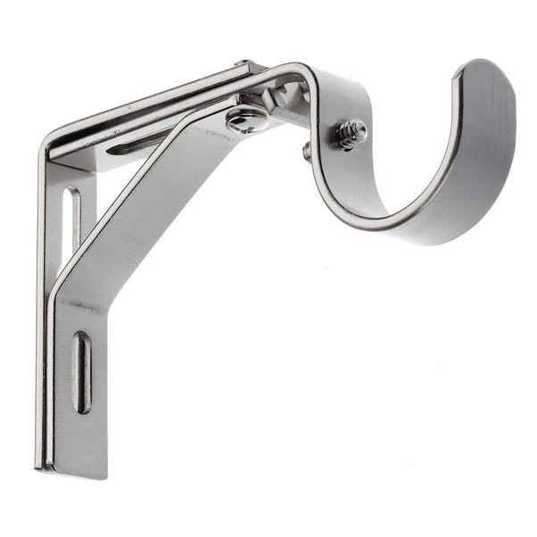 Dunelm Studded Ball Satin Steel Eyelet Curtain Pole Dia. 28mm 3 Dunelm Studded Ball Satin Steel Eyelet Curtain Pole Dia. 28mm - Image 3