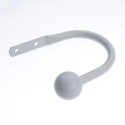 Dunelm Ashton Matte Metal Curtain Holdbacks