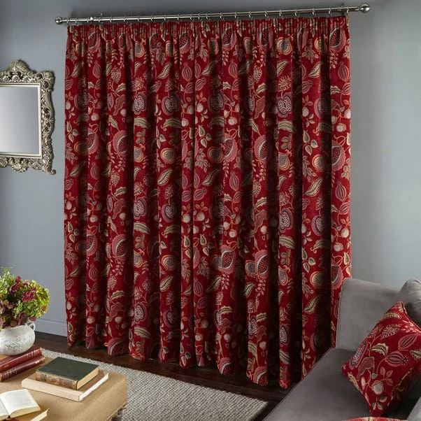 Luxury Collection Edina Chenille Pencil Pleat Curtains 4 Luxury Collection Edina Chenille Pencil Pleat Curtains - Image 4