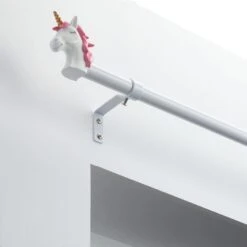 Dunelm Unicorn Extendable Eyelet Curtain Pole Dia. 19mm
