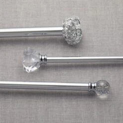 Dunelm Cecile Extendable Chrome Eyelet Curtain Pole Dia. 28mm 11 Dunelm Cecile Extendable Chrome Eyelet Curtain Pole Dia. 28mm -Best Curtain Shop 30687635 alt05