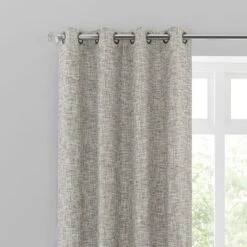 Luxury Collection Harlow Natural Eyelet Curtains