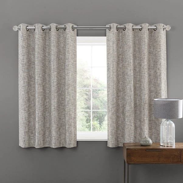 Luxury Collection Harlow Natural Eyelet Curtains 5 Luxury Collection Harlow Natural Eyelet Curtains - Image 5