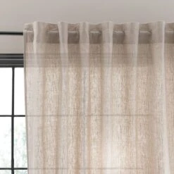 The Edited Life Cartmel Linen Natural Voile