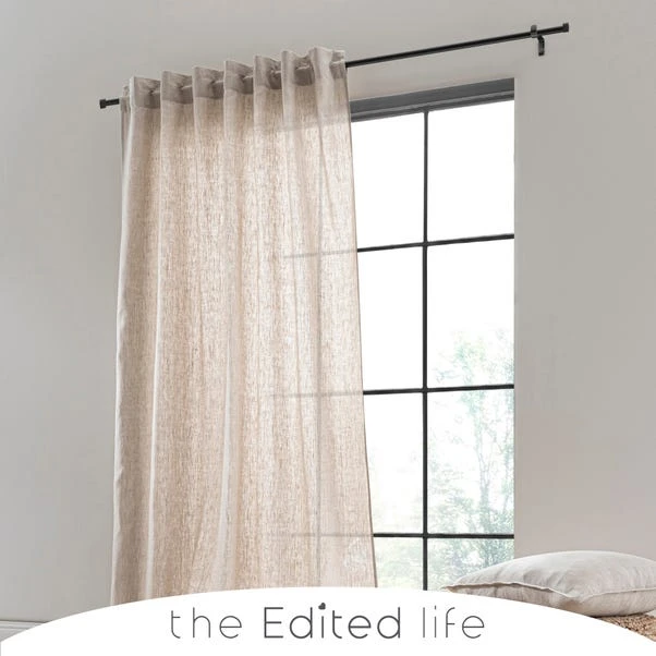 The Edited Life Cartmel Linen Natural Voile 2 The Edited Life Cartmel Linen Natural Voile - Image 2
