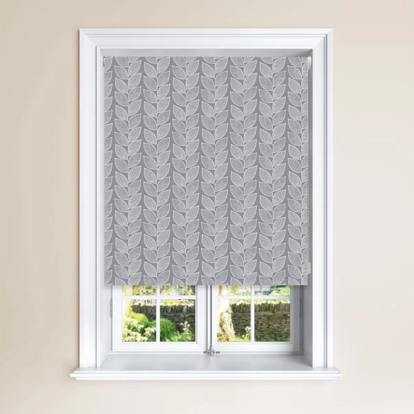Lister Cartwright Beanstalk Grey Blackout Roller Blind 1 Lister Cartwright Beanstalk Grey Blackout Roller Blind