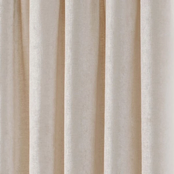 Luxury Collection Chenille Cream Pencil Pleat Curtains 3 Luxury Collection Chenille Cream Pencil Pleat Curtains - Image 3