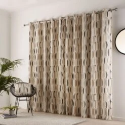 Dunelm Cuba Natural Eyelet Curtains 8 Dunelm Cuba Natural Eyelet Curtains -Best Curtain Shop 30713517 alt04