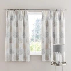 Luxury Collection Jacquard Trees Dove Grey Pencil Pleat Curtains 10 Luxury Collection Jacquard Trees Dove Grey Pencil Pleat Curtains -Best Curtain Shop 30717026 alt05
