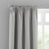 Dunelm Luna Mid Grey Blackout Pencil Pleat Curtains
