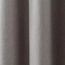 Dunelm Luna Mid Grey Blackout Pencil Pleat Curtains -Best Curtain Shop 30717047 alt02