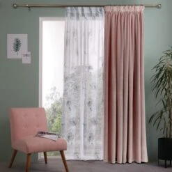 Dunelm Dragonflies Hidden Tab Top Blue Voile 8 Dunelm Dragonflies Hidden Tab Top Blue Voile -Best Curtain Shop 30717227 alt03