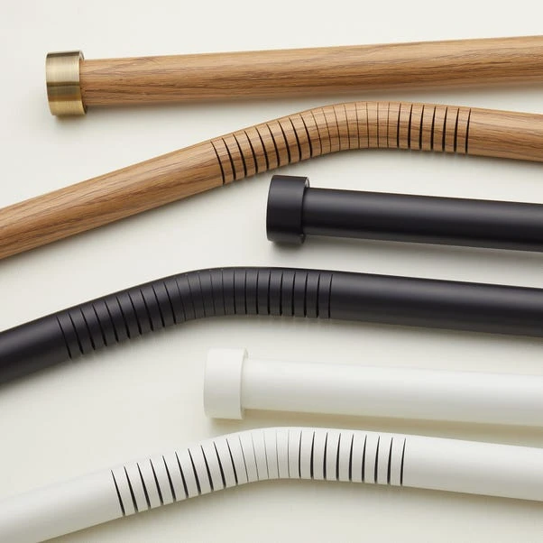 Dunelm Trinity Matt 4m Eyelet Bay Pole Dia. 28mm 2 Dunelm Trinity Matt 4m Eyelet Bay Pole Dia. 28mm - Image 2