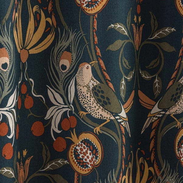 Dunelm Havisham Bottle Green Eyelet Curtains 3 Dunelm Havisham Bottle Green Eyelet Curtains - Image 3