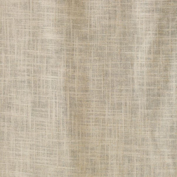 Dunelm Macrame Border Ecru Hidden Tab Top Single Voile 3 Dunelm Macrame Border Ecru Hidden Tab Top Single Voile - Image 3