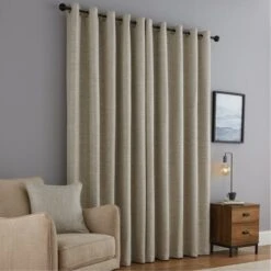 Dunelm Harper Grey Eyelet Curtains -Best Curtain Shop 30733355 alt04