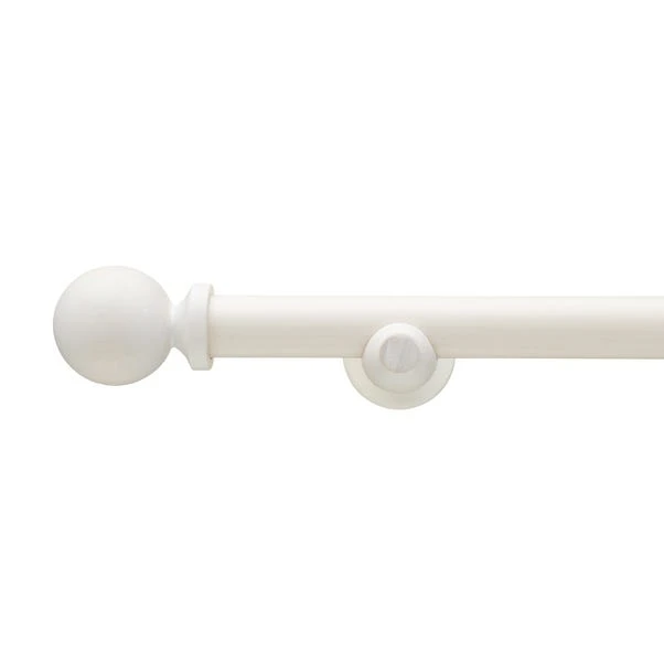 Dunelm Enzo Wood Fixed Curtain Pole 2 Dunelm Enzo Wood Fixed Curtain Pole - Image 2