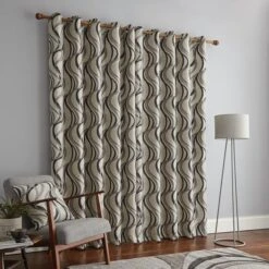 Dunelm Mirage Charcoal Eyelet Curtains -Best Curtain Shop 30737716 alt04