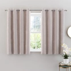 Dunelm Chenille Hive Chateau Grey Eyelet Curtains 10 Dunelm Chenille Hive Chateau Grey Eyelet Curtains -Best Curtain Shop 30755129 alt05