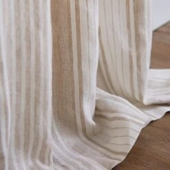 Churchgate Linen Stripe Hidden Tab Top Voile -Best Curtain Shop 30755178 alt02