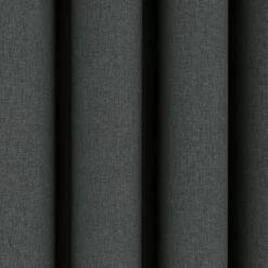 Dunelm Berlin Charcoal Thermal Blackout Eyelet Curtains -Best Curtain Shop 30756007 alt02