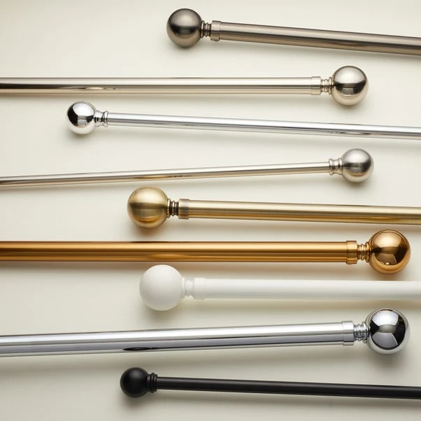 Dunelm Ashton Metal Extendable Curtain Pole 5 Dunelm Ashton Metal Extendable Curtain Pole - Image 5