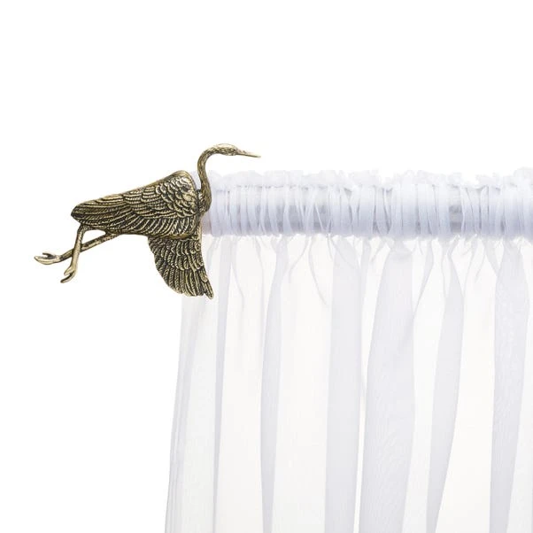 Dunelm Mix And Match Crane 25/28mm Antique Brass Finials Pair 2 Dunelm Mix And Match Crane 25/28mm Antique Brass Finials Pair - Image 2