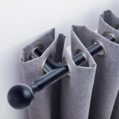 Dunelm Ashton Room Darkening Extendable Eyelet Curtain Pole 25/28mm